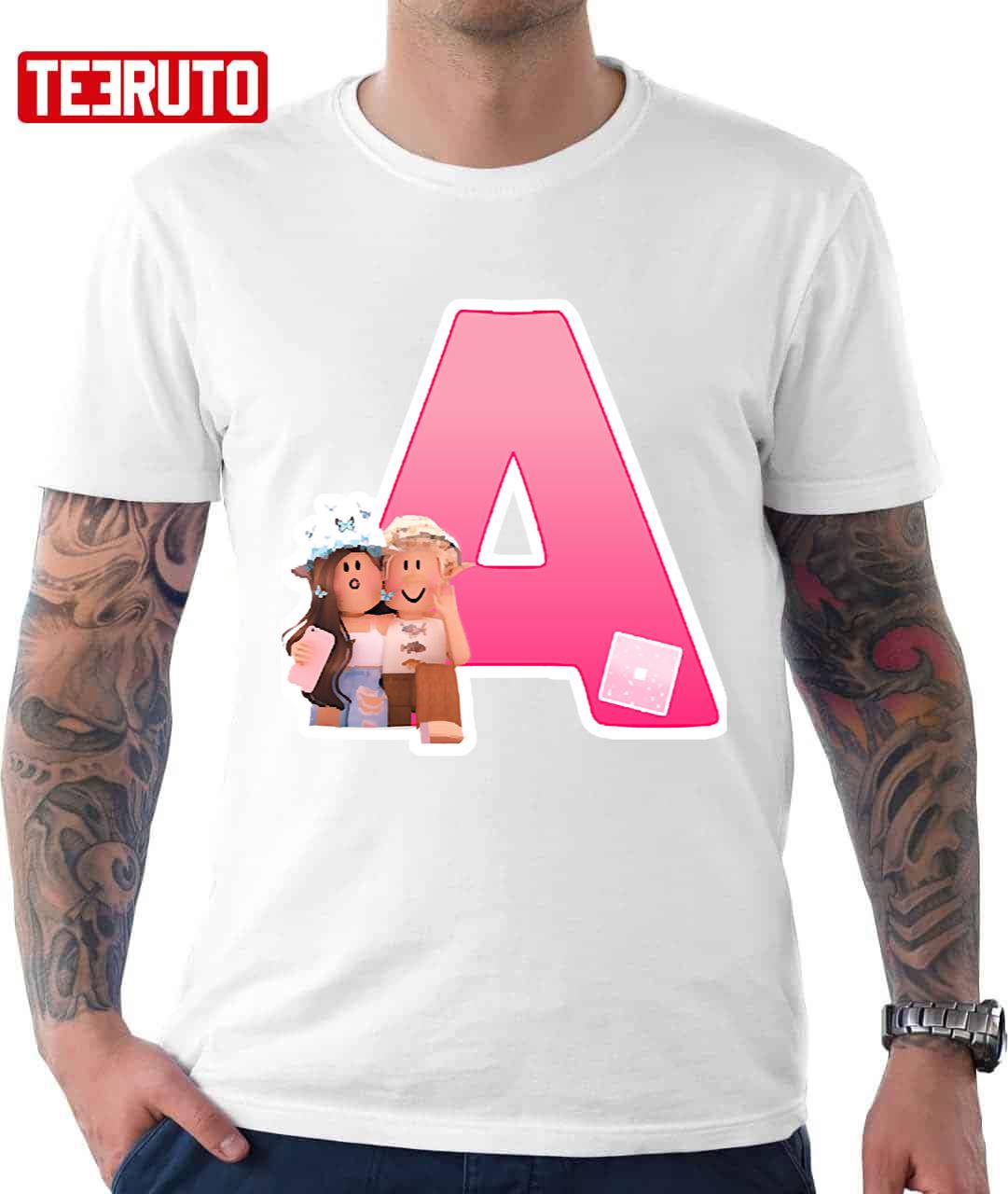 Aesthetic Roblox Girl Avatars Character Unisex T-Shirt - Teeruto